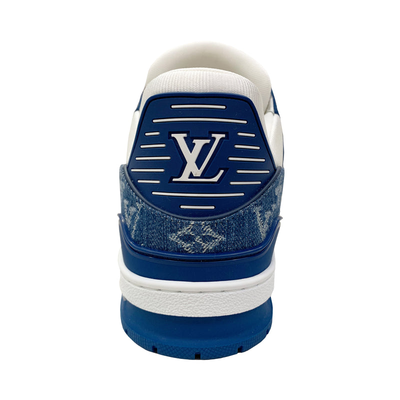 LOUIS VUITTON LV TRAINER SNEAKER IN BLUE