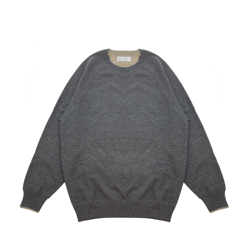 BRUNELLO CUCINELLI KNITTED CASHNERE JUMPER