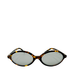 MIU MIU REGARD OVAL SUNGLASSES