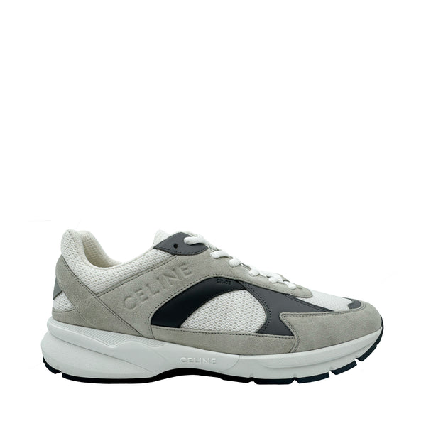 CELINE CR-03 LOW LACE-UP SNEAKER IN GREY