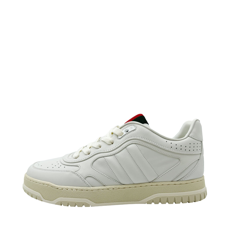 GUCCI RE WEB SNEAKERS IN WHITE