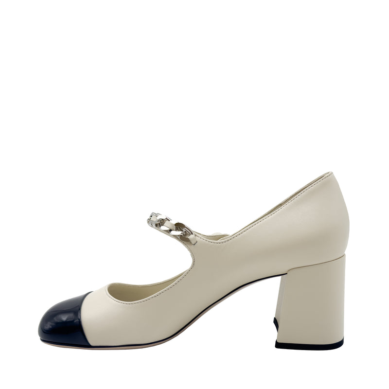 MIU MIU LEATHER PUMPS