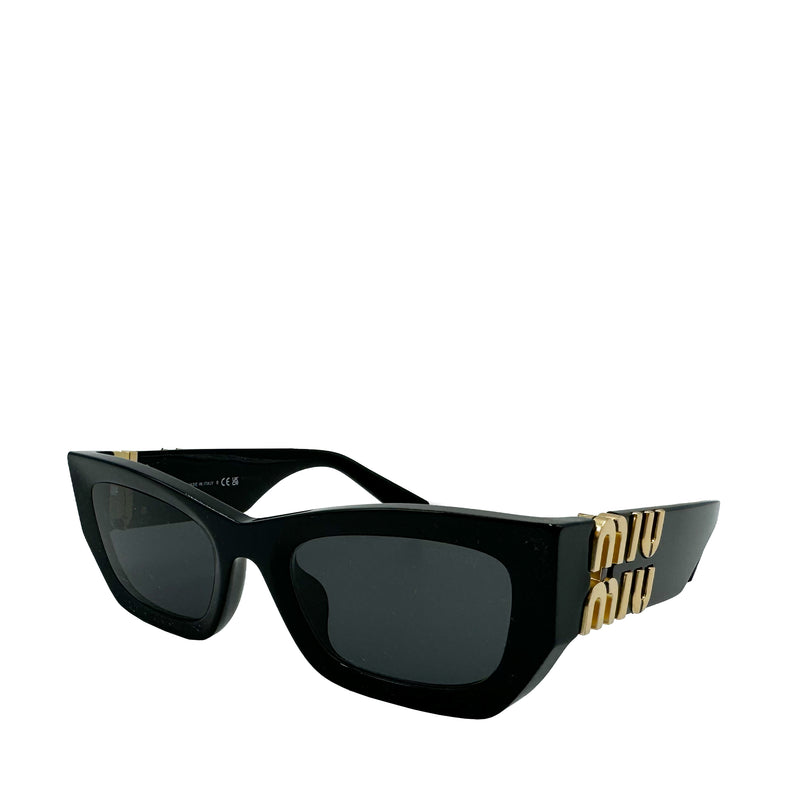 MIU MIU NARROW RECTANGLE SUNGLASSES