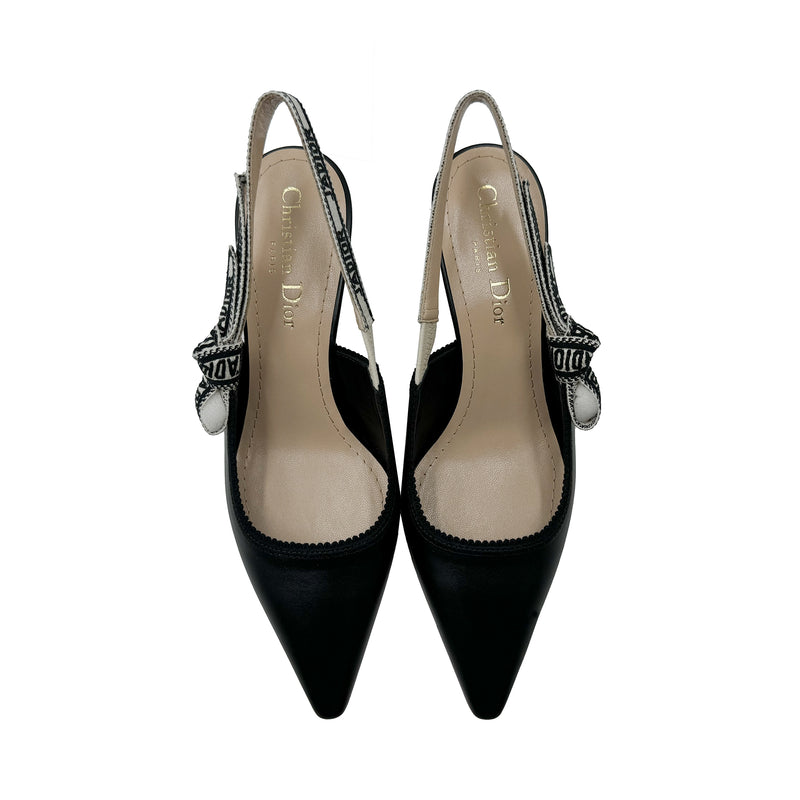 DIOR J'ADIOR SLINGBACK PUMPS IN BLACK