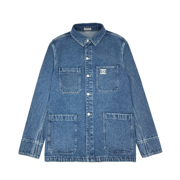 DIOR EMBROIDERED DENIM SHIRT