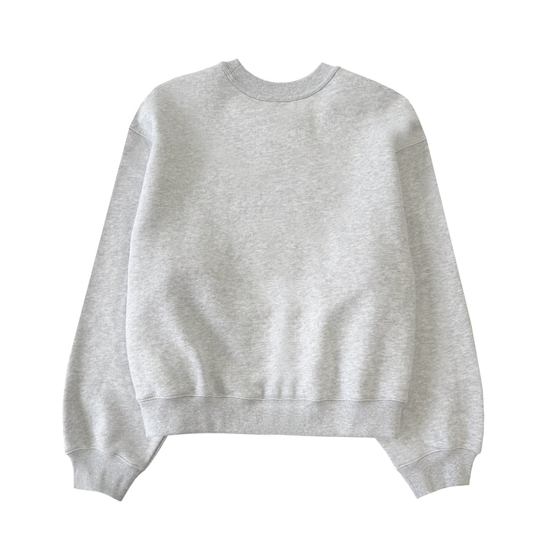 T BY ALEXANDER WANG Logo-embossed SWEATSHIRTS IN GREY