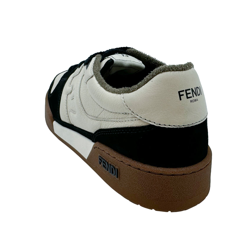 FENDI BLACK AND WHITE MATCH SNEAKERS