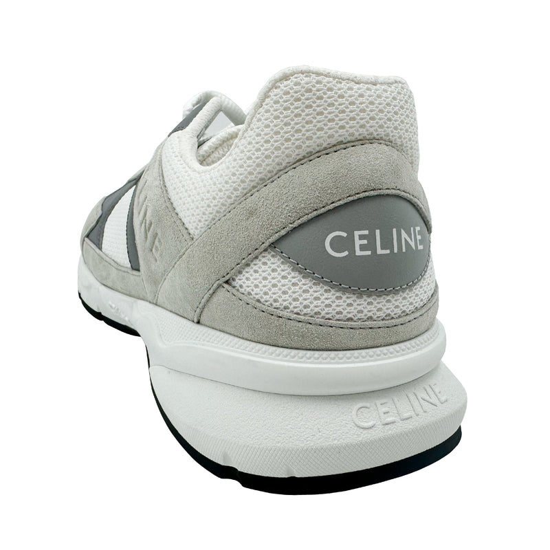 CELINE CR-03 LOW LACE-UP SNEAKER IN GREY