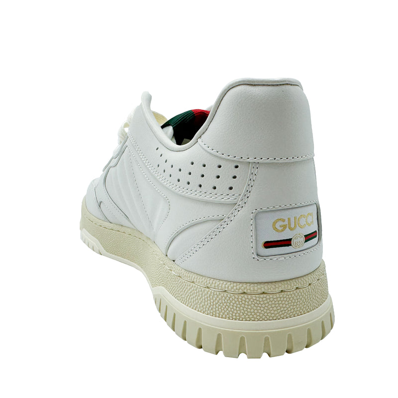 GUCCI RE WEB SNEAKERS IN WHITE