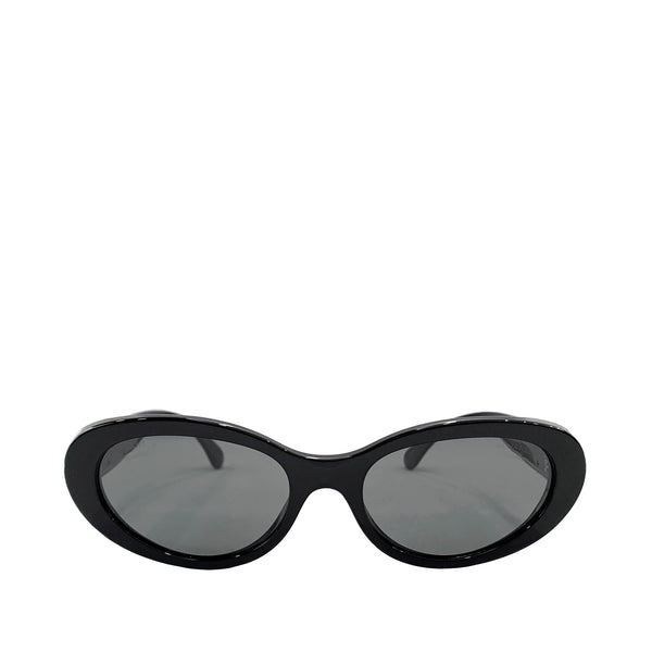 CHANEL OVAL FRAMED SUNGLASSES