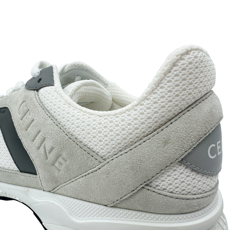 CELINE CR-03 LOW LACE-UP SNEAKER IN GREY