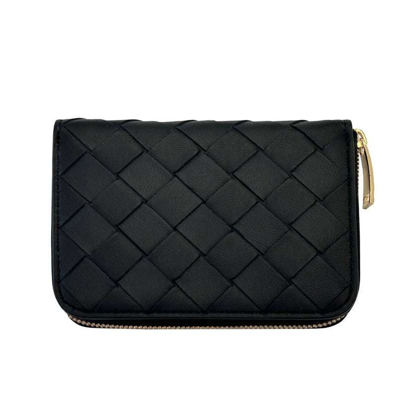 BOTTEGA VENETA LEATHER SMALL CARD WALLET