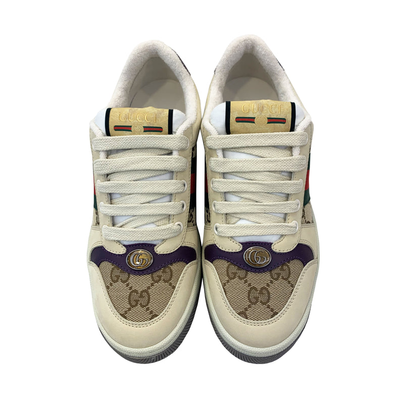 GUCCI SCREENER SNEAKER IN PURPLE