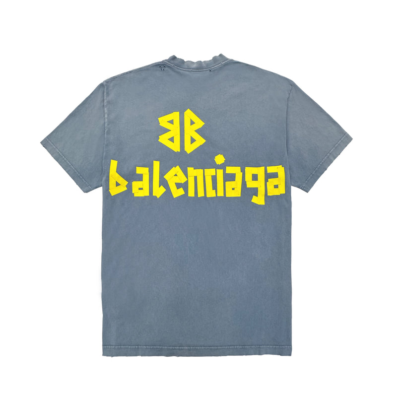 BALENCIAGA TAPE LOGO T-SHIRT