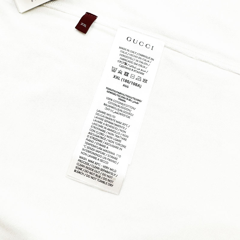 GUCCI LOGO PRINTED COTTON T-SHIRT