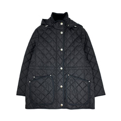 BURBERRY QUILTED NYLON JACKET IN BLACK