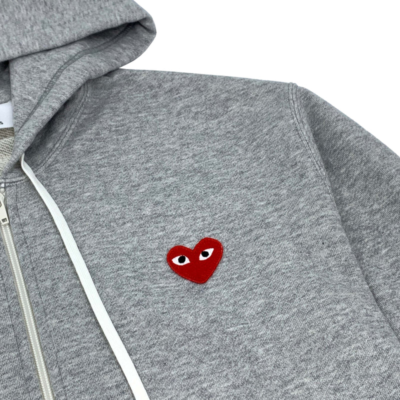 COMME DES GARCONS PLAY HEART COTTON HOODIE