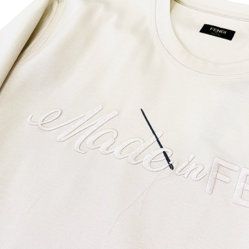 Made in Fendi Cotton T-shirt