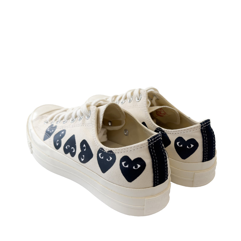 CONVERSE x COMME DES GARCONS CDG PLAY LOW TOP SNEAKER