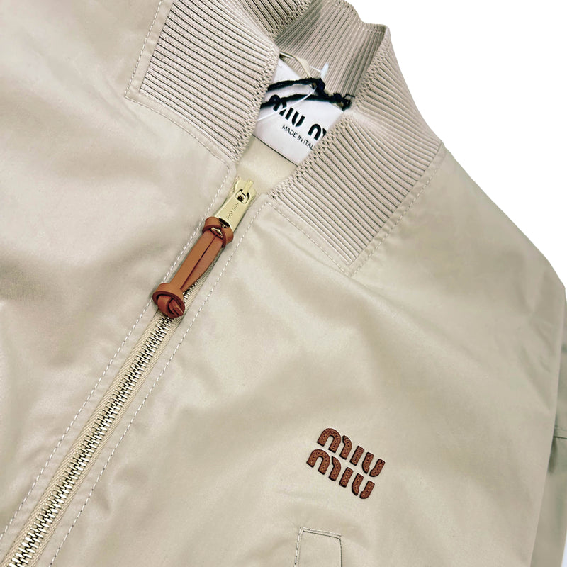 MIU MIU PANAMA BLOUSON JACKET