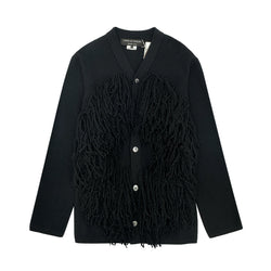 COMME DES GARCONS HOMME PLUS SHAGGY CARDIGAN