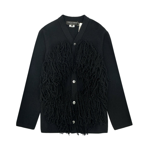 COMME DES GARCONS HOMME PLUS SHAGGY CARDIGAN