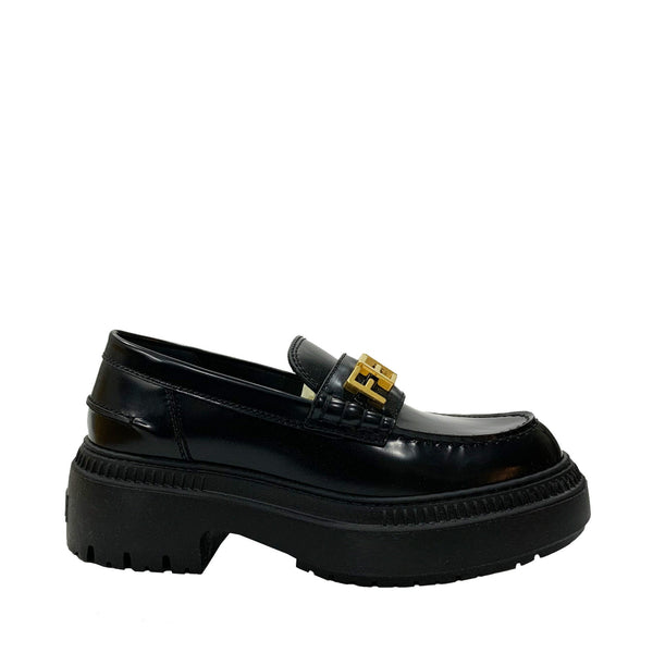 Fendi Logo Moccasins | Designer code: 8D838369F | Luxury Fashion Eshop | Lamode.com.hk