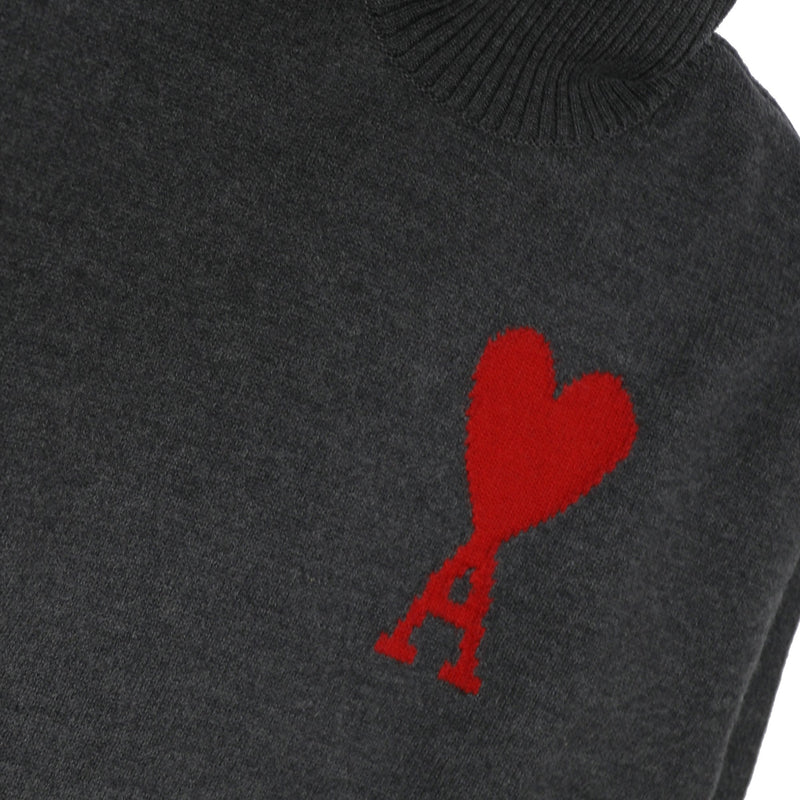 Ami Paris Ami De Coeur Sweater | Designer code: BFUKS402018 | Luxury Fashion Eshop | Lamode.com.hk