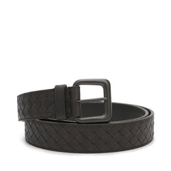 Bottega Veneta Signature Intrecciato Leather Belt | Designer code: 271932V4650 | Luxury Fashion Eshop | Lamode.com.hk