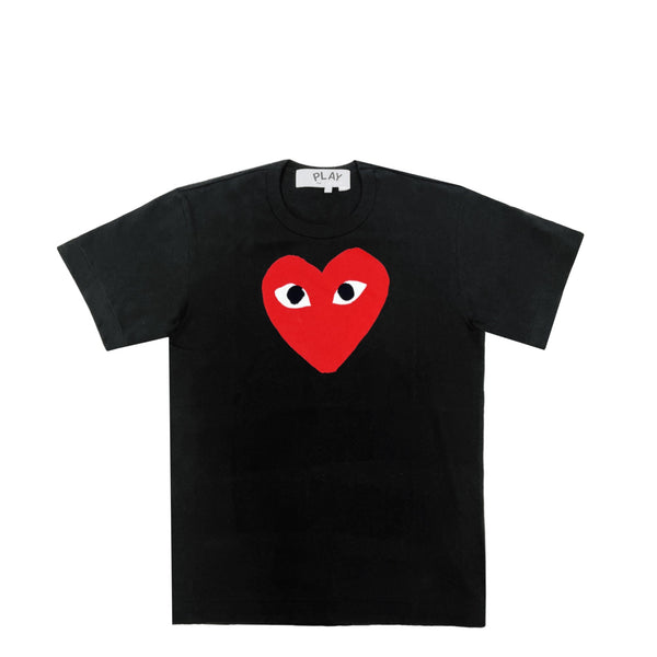 Comme Des Garcons Play Heart T-shirt | Designer code: P1T112 | Luxury Fashion Eshop | Lamode.com.hk