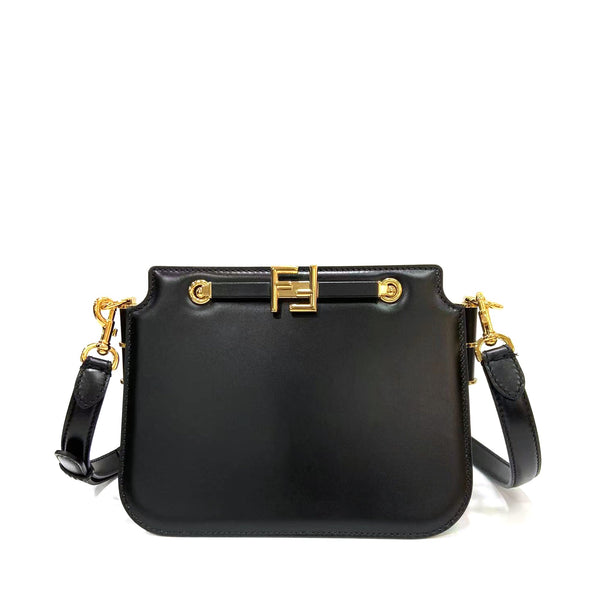 Fendi Touch Logo Plaque Shoulder Bag | Designer code: 8BT349AHK2 | Luxury Fashion Eshop | Lamode.com.hk