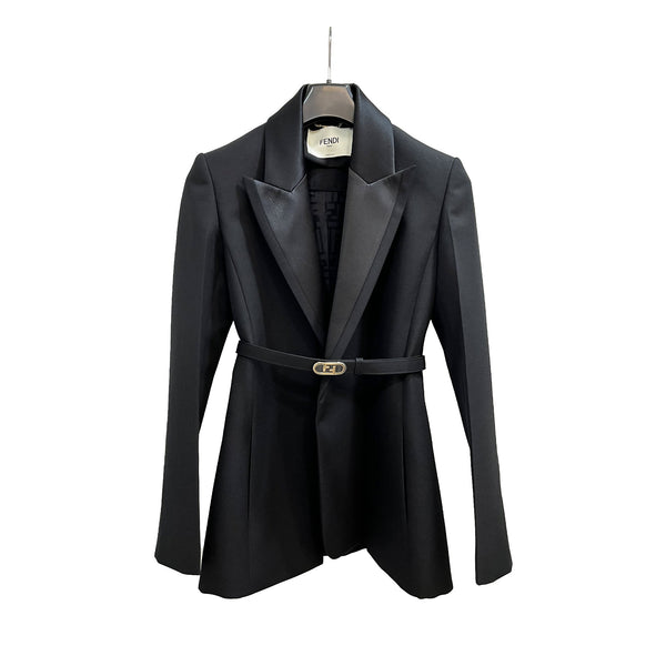 Fendi Belted Cut Out Blazer | Designer code: FJ7247AHLA | Luxury Fashion Eshop | Lamode.com.hk