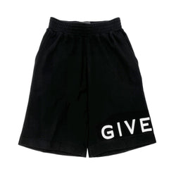 Givenchy Embroidered Logo Boxy Fit Short | Designer code: BM51363Y78 | Luxury Fashion Eshop | Lamode.com.hk