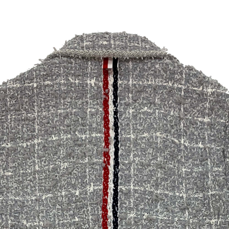 Thom Browne Tweed Single Breasted Blazer | Designer code: FBC812EF0054 | Luxury Fashion Eshop | Lamode.com.hk