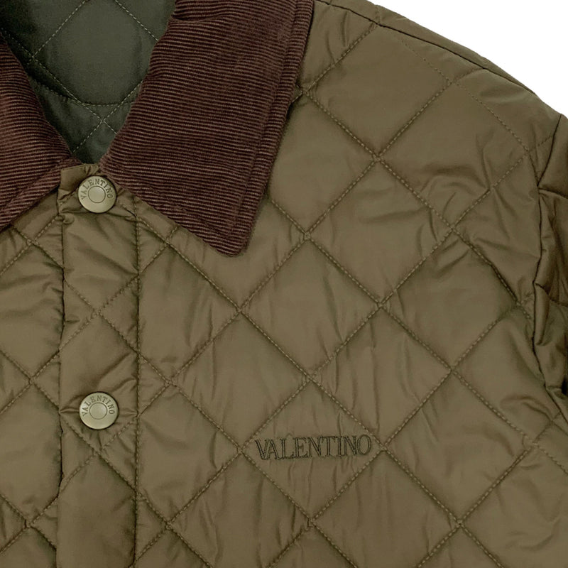 Valentino Diamond Quilted Jacket | Designer code: 1V3CLA128K9 | Luxury Fashion Eshop | Lamode.com.hk