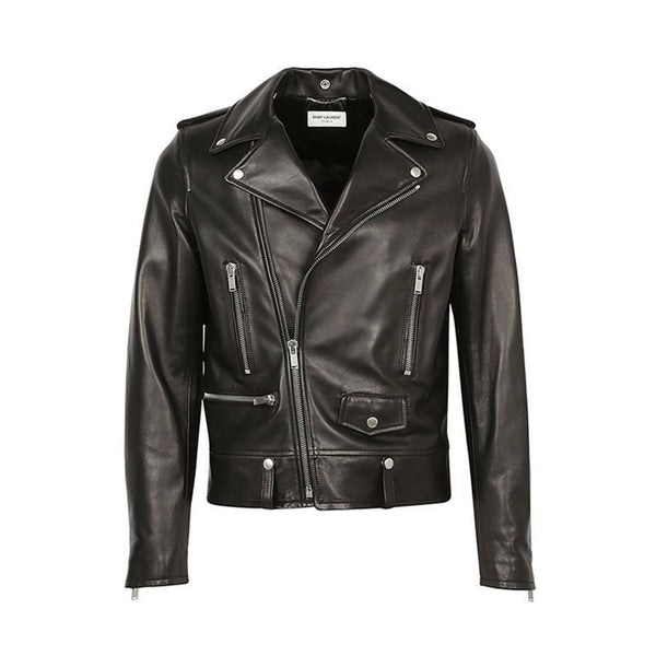 Saint Laurent Biker Jacket | Designer code: 484284Y5YA2 | Luxury Fashion Eshop | Lamode.com.hk